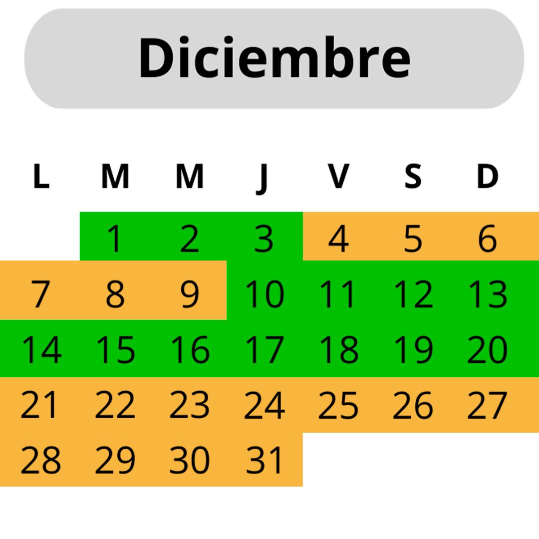 diciembre